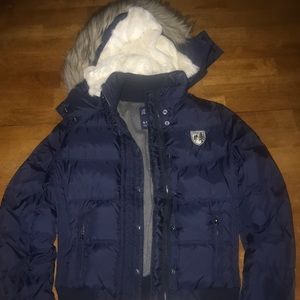 American Eagle navy blue jacket